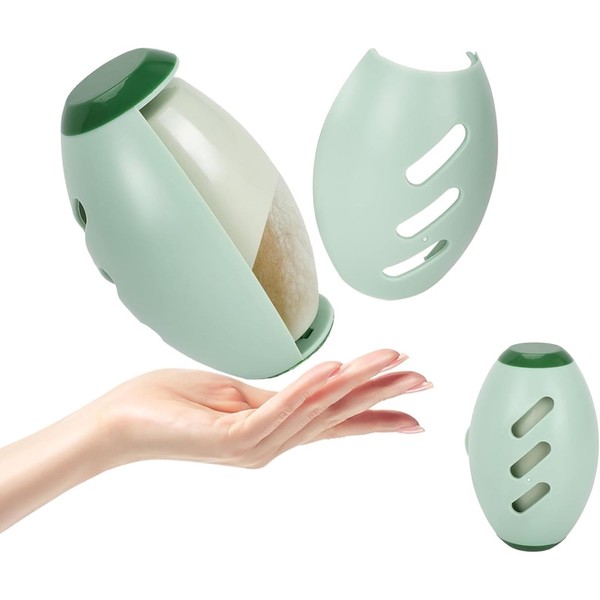 Wiederverwendbarer Fusselroller, Waschbare Klebrige Gel Fusselrolle Ball, Green Tragbarer Tierhaarentferner