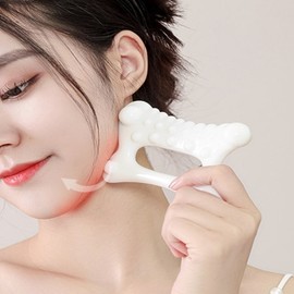 바디괄사 승모근 얼굴 목 세라믹 괄사 Body Gua Sha for Trapezius, Face, and Neck - Ceramic Gua Sha