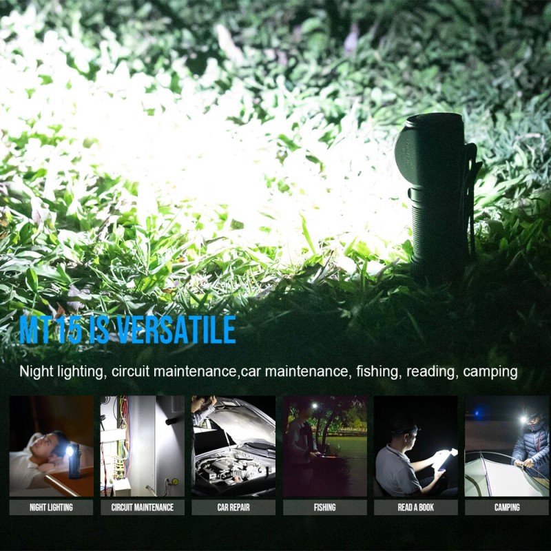 Trustfire 1000 LM Bright LED Flashlight EDC Rechargeable Work Light