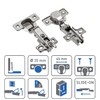 Pack of 10 Door Hinges 35mm Cup 110 Degree Kitchen
