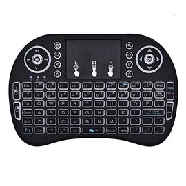Mini i8 2.4G Air Mouse Wireless Keyboard With Touchpad, Rechargeable Handheld Remote for Smart TV, Android TV Box, KODI, Raspberry Pi, PC