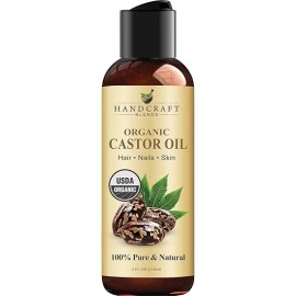 N/A Blends Organic Castor Oil – Aceite de Ricino Orgánico (4 Fl Oz)