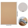 8 Pieces 8x12 Inch Litchi Grain Texture Faux Leather Sheets