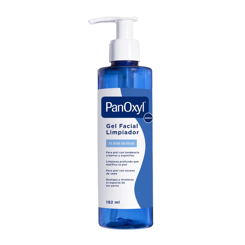 PanOxyl Gel de Limpieza con 2% Ácido Salicílico, 192 ml