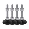 Schwaderer Machine Feet, Leveling Feet, Levelling Feet, Joint Feet, Height-Adjustable