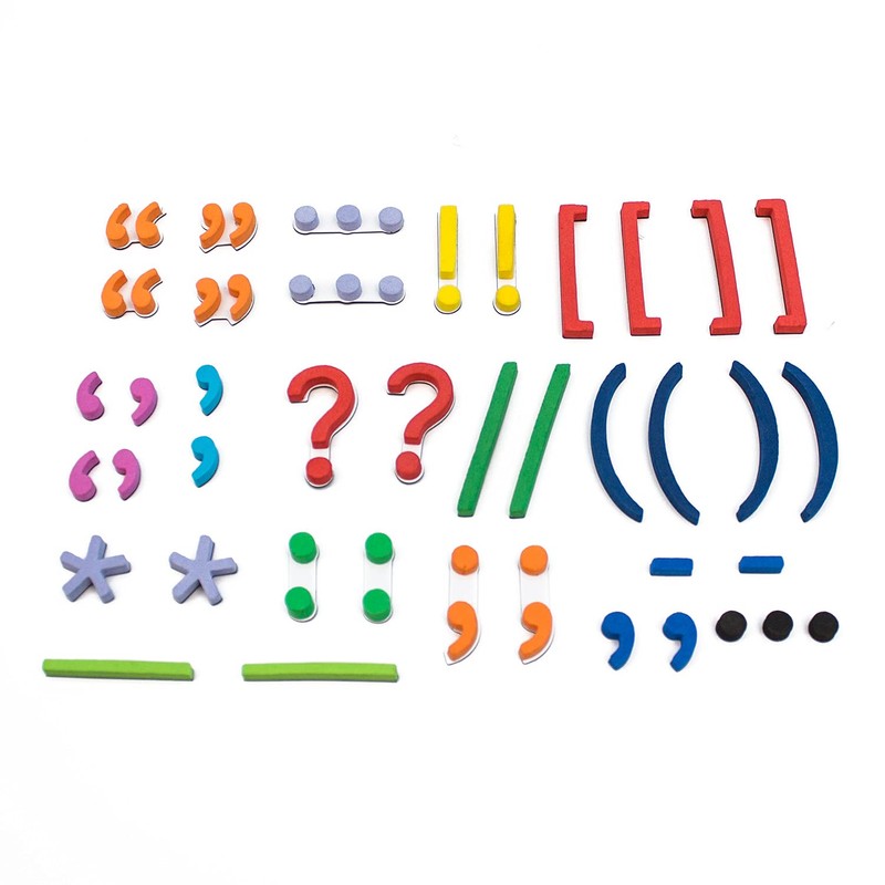 Junior Learning Rainbow Punctuation Marks