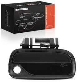 A-premium - Manija de Puerta Exterior Delantera Derecha del Lado del Pasajero Compatible con Toyota Tundra 2000-2003, Tundra 2004-2006 Pickup de Cabina Extendida y Recogida Estándar de Cabina, Negro