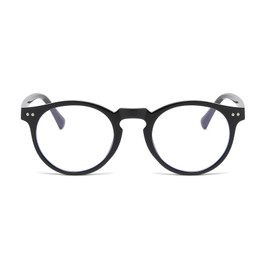 GNOLONG Round Blue Light Blocking Glasses - Stylished Round Blue Light Glasses for Women Men Anti Fatigue Computer