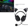 Lightweight Gaming Headset with Detachable Cat Ears, Noise Concealing RGB