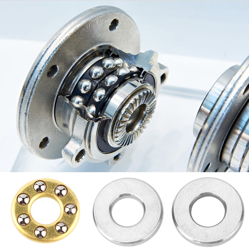 Miniature Thrust Ball Bearing with Washers 3 x 8 x