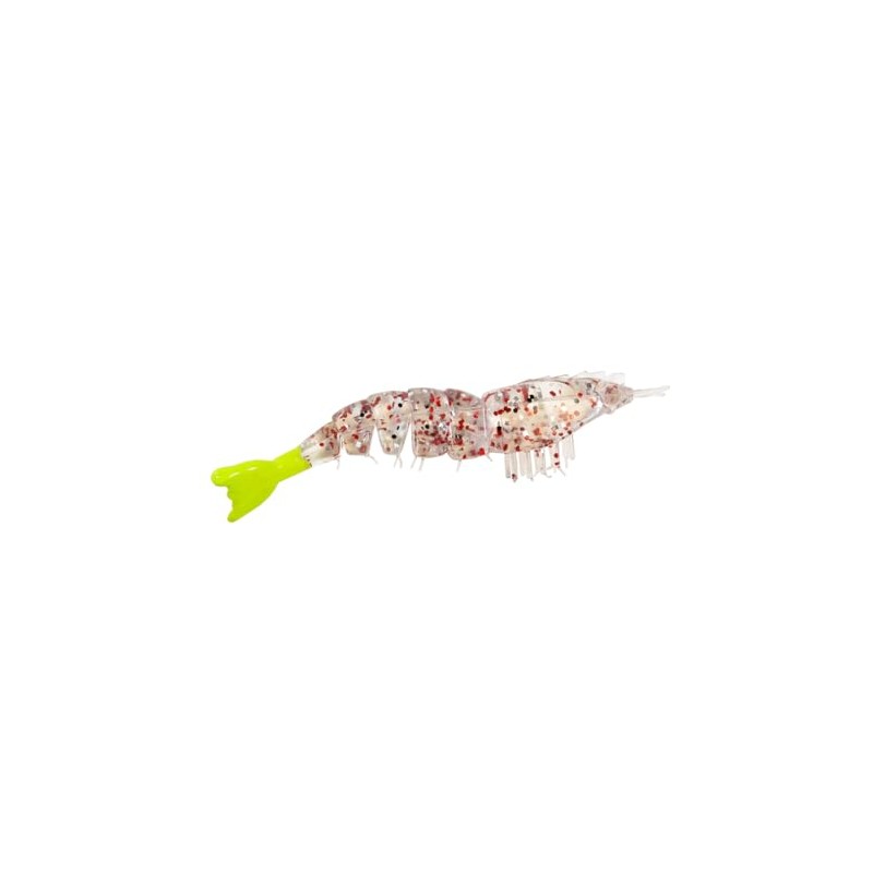 Z-Man EZSU-243PK4 Ez Shrimpz Unrigged 3.5" Greasy Prawn 4 Pack