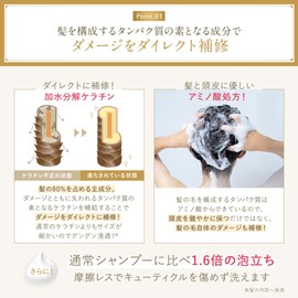 Cleo's Beaute Refill, Shampoo Treatment Set, Refill, 10.1 fl oz (300 ml), Improve Hair Quality, Popular Hair Care, Bleach, Damage, Moist & Wavy Damage Repair, With Pasha, Sarah Hair, Special Care,