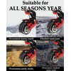 Felixstory 10x3 Off-road Solid Tire, 255x80(80/65-6) Tubeless Scooter Snow Tire