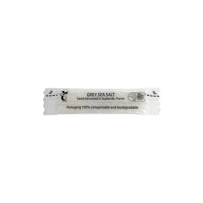 French Gray Sea Salt Packets Single Serve Sea Salt –