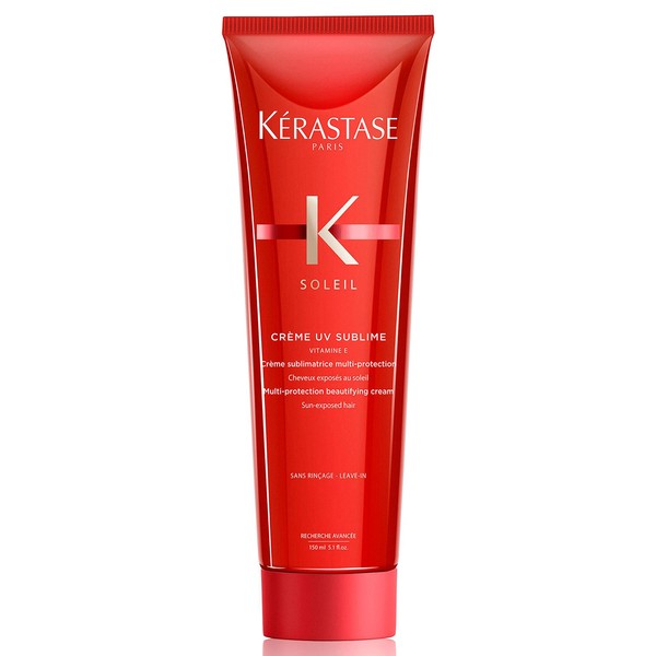 Kérastase Leave-in Sun Protection for Any Hair, For More Shine, Softness and Less Frizz, Cream UV Sublime Cream, Soleil, 150 ml
