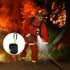 Inverted Flashlight Holder for Streamlight,Anti-Slip Nylon Strap with Carabiner,Reflective Flashlight