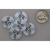 Zinc (Zn) 24.26mm Metal Disc 99.5% Pure for Collection or