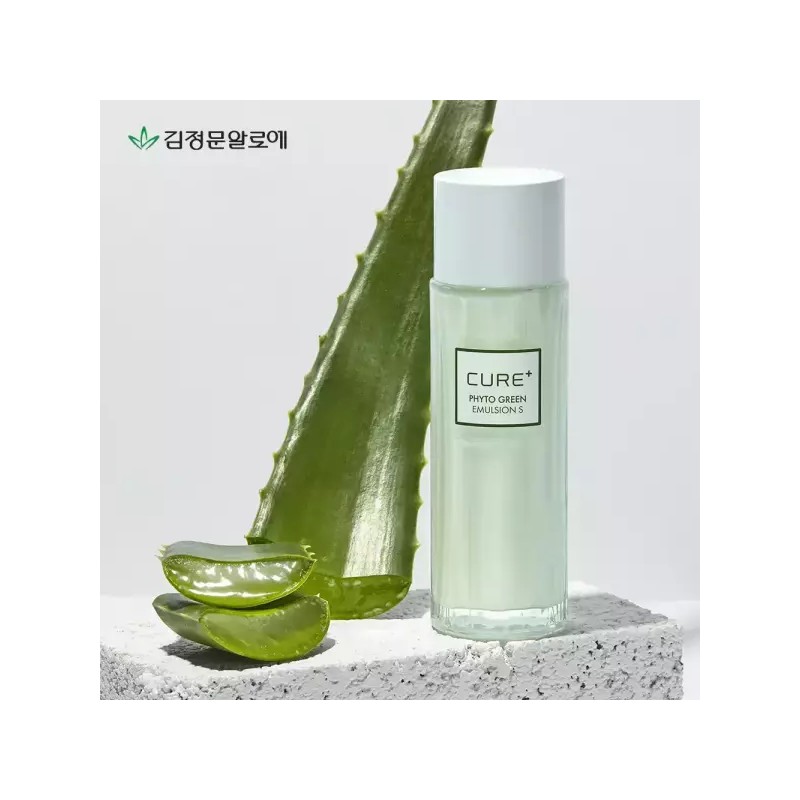 Kjm 김정문알로에 큐어 피토 그린 토너+에멀전 130ml Kim Jung Moon