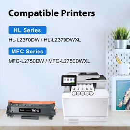 myCartridge TN770 Toner for Brother Printer Replace for Brother TN770 TN-770 Toner Cartridge for Brother Printer MFC-L2750DW L2750DWXL HL-L2370DW L2370DWXL Toner Cartridge 4,500 Page Super High Yield