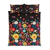 Rapport Home Brighton Floral Black Duvet Cover Set Single Multicoloured