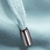 sourcing map 20Pcs Metal Bell Stopper, 3mm Conical Cord Ends