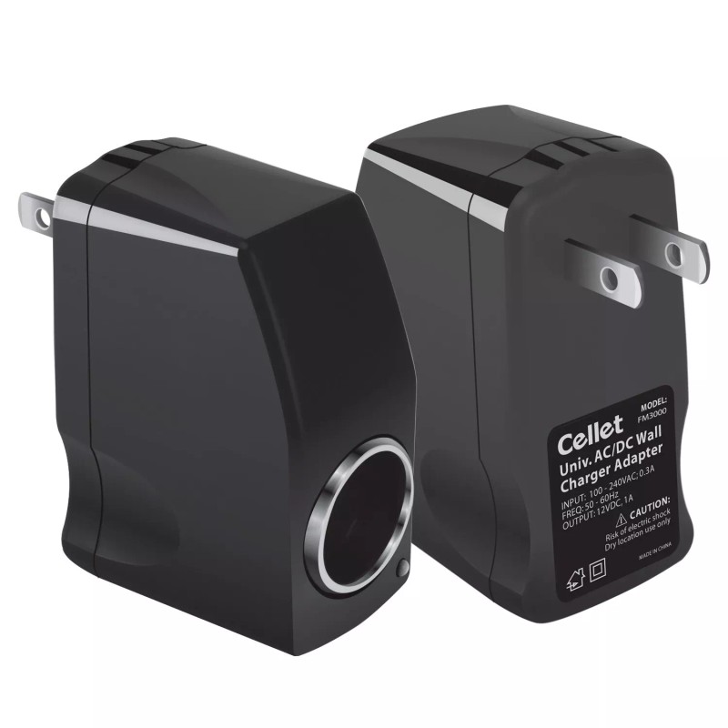 Cellet Power Converter, 120V AC to 12 V DC (3000mA)
