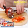 KAYCROWN Tomato Slicer Holder with Paring Knife Set, Stainless Steel
