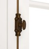 STALLION HARDWARE Antique Brass Cremone Bolt Set - Solid Brass