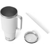 YETI Rambler Straw Cup, White, 42 oz (1242 ml)