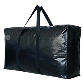 Extra Large Storage Bags, Jumbo Moving Storage Bags Heavy Duty, Foldable Big Black XL Duffle Bag for Travel