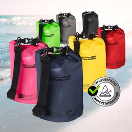 #DoYourOutdoor Dry Bag | Waterproof Backpack | Waterproof Bag & Pack Sack | 2L 5L 10L 20L 30L Dry Bag in 2 Styles and Many Colours | Ideal for Boat, Kayak, Fishing and Camping, darkblue, 20 l
