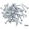 TERF® M6 X 50mm Pozi Pan Machine Screws M6 (6mm)