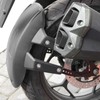 Motorcycle Rear Mudguard ABS Metal Black Tire Splash Guard Universal
