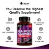 Sea Moss Gummies - 60 Gummies Enriched with Irish Sea