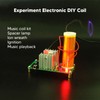 Experiment Electronic DIY Coil Scientific Kit Ion Wreath Music Playback