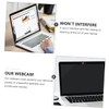 TEHAUX 3pcs Ultra-Thin Laptop Camera Cover Sticker Webcam Cover for