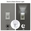 DEWENWILS Auto Dusk-to-Dawn Sensor, Led Night Lights for Bathroom Flat