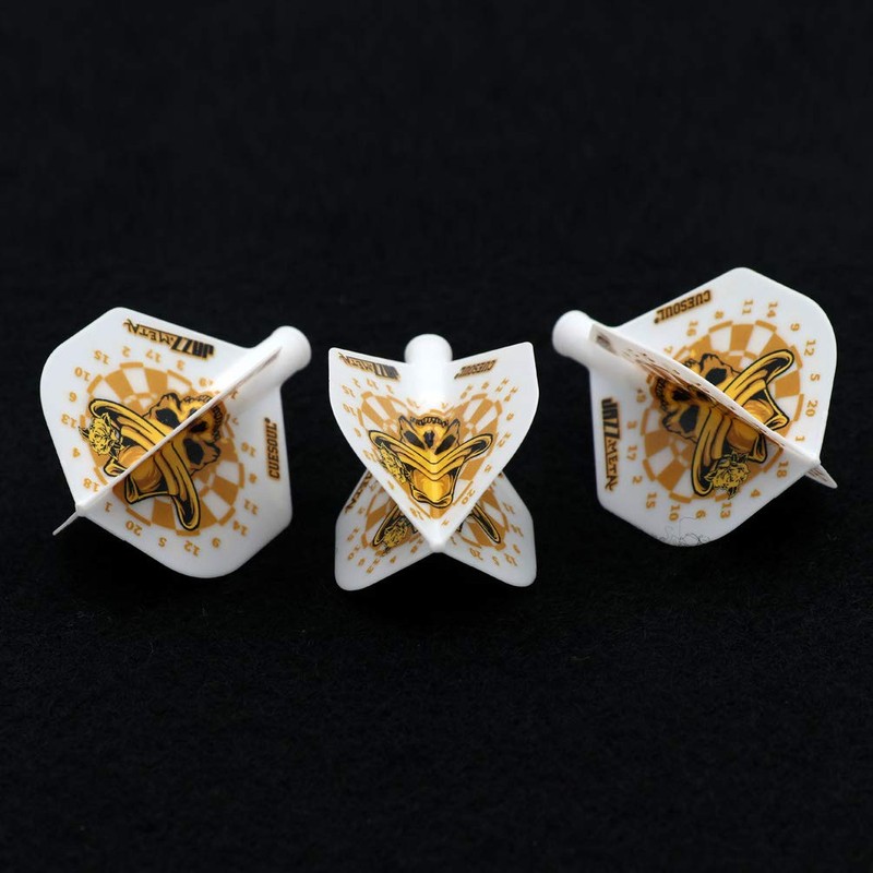 CUESOUL TERO AK4 Dart Flights Standard Shape with Attractive Pattern,
