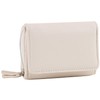 RRANCharltu Women's Small Leather Purse with Zip Coin Compartment Card
