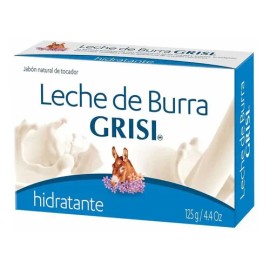 Jabón En Barra Grisi Leche De Burra 125g 3 Jabones                                                                                                    
