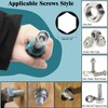 Utoolmart 3mm Socket Wrench Screwdriver, Socket Driver Hex Nut Key