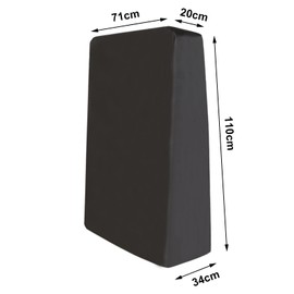 Outdoor Zero Gravity Folding Chair Cover, Waterproof Outdoor Furniture Cover, Folding Patio Chair Covers, Dustproof All Weather UV Resistant Lawn Patio Beach Chair Cover with Storage Bag, 28"x43"