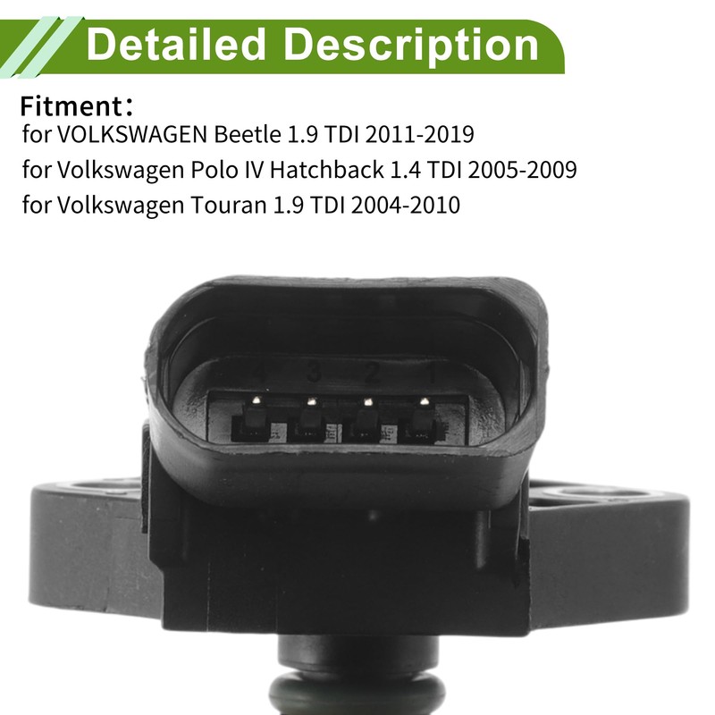 Partuto Manifold Absolute Pressure MAP Sensor for VOLKSWAGEN Beetle 1.9