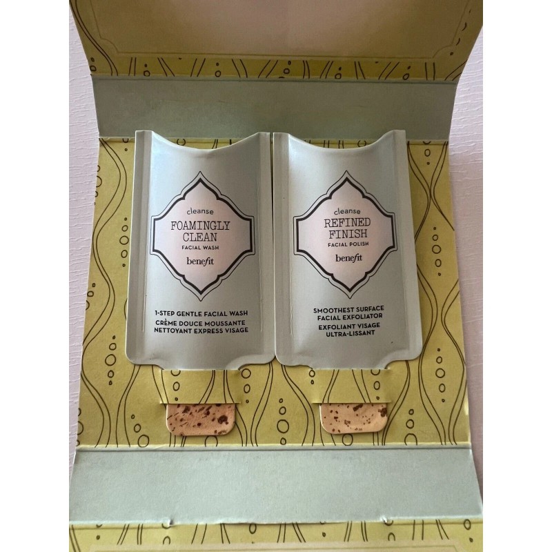 Benefit Foamingly Clean Facial Wash & Refined Finish Facial Polish