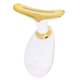 Herramienta de masaje facial con terapia de luz roja, con 7 colores LED, dispositivo de belleza para el cuidado de la piel para estiramiento y levantamiento de cuello y facial