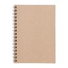 MUJI NAA47A4S Planting Trees Paper, Double Ring Notebook, Beige, A6,