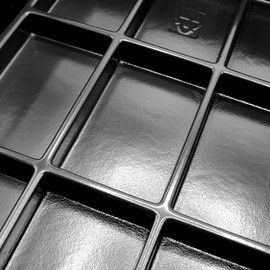 BISLEY MultiDrawer Drawer Insert A4 9 Compartments for All DIN A4 Drawers, Metal, 800 Plastic, 36.5 x 23.7 x 2.7 cm