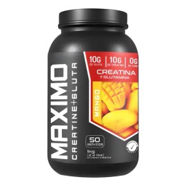 Suplemento Creatina + Glutamina Maximo 1kg 50servicios