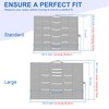 Mofason Bathroom Sink Top Cover Space Saver,Silicone Makeup Organizer Mat