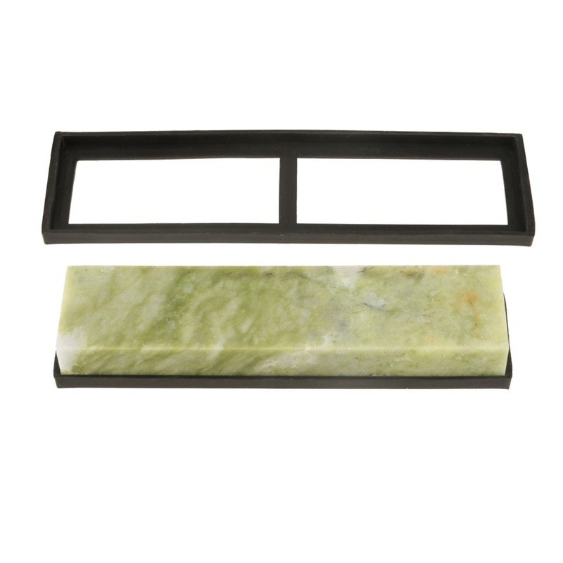 Natural Emerald Knife Sharpening Stone 10000 Grit Fine Whetstone Grindstone